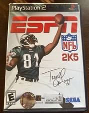 ESPN NFL 2K5 (PlayStation 2, 2004) With Manual