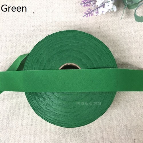 80M Bias Binding Tape Ribbon Trim DIY Edging Sewing Craft 35mm Wide Plain Decor - Picture 28 of 28