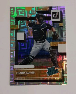 2022 PANINI DONRUSS BASEBALL VECTOR RATED PROSPECT #RP-3 HENRY DAVIS RC NM/M