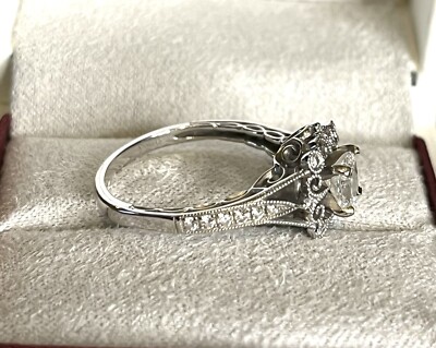 womens 14 k white gold wedding ring sets