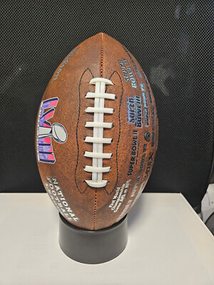 Super Bowl Teams LVIII Wilson Pro Fußball Spezial Editition All Super Bowls