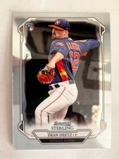 2019 Bowman Sterling Dean Deetz ( Houston Astros ) Rookie RC #BSR-92