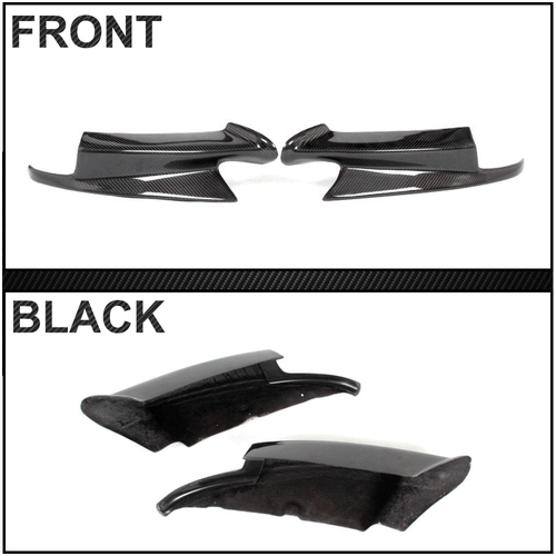 Für BMW E90 E92 E93 M3 Carbon Flaps Frontspoiler Lippe Splitter Frontlippe vorne - Picture 11 of 11