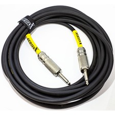 Guitar Lead Cable 6m 20ft 1/4" Jack to Jack 6.3mm Noiseless Plug - TWS-20___