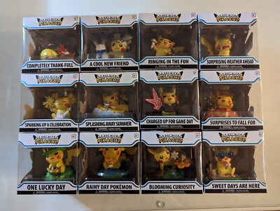 Funko A Day With Pikachu Complete Set of 12 Pokemon Center