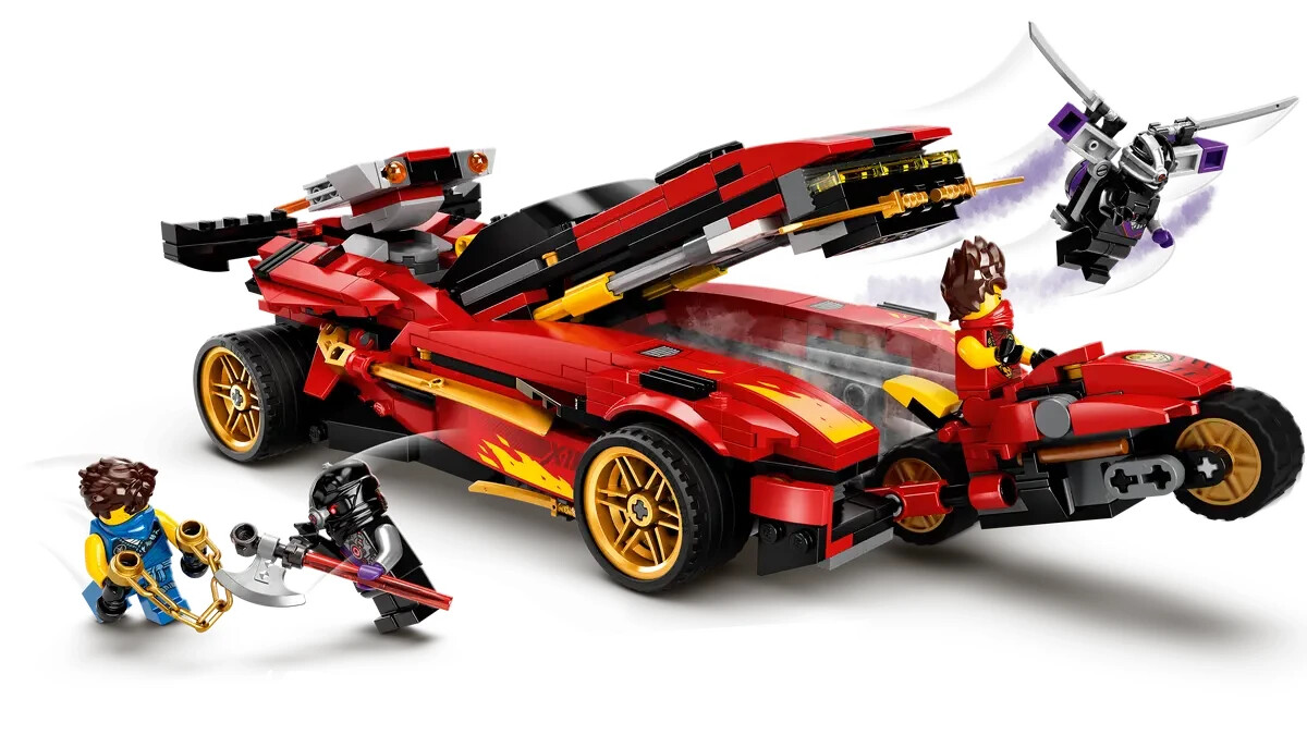 Lego X-1 Ninja Charger 71737 NINJAGO Minifigure Building Set