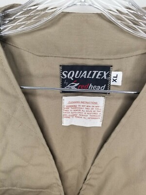 70s SQUALTEX by RedHead フィッシングベスト Squaltex Red Head Hunting Fishing Vest Beige Size XL | eBay