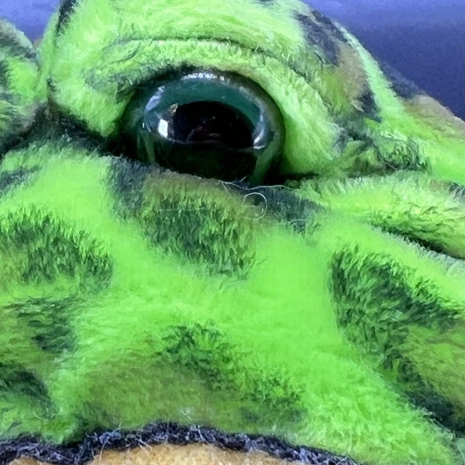 Ganz Webkinz Bullfrog Plush Stuffed Green Frog Beanbag Animal HM114 NO CODE Cute - Image 3 of 4