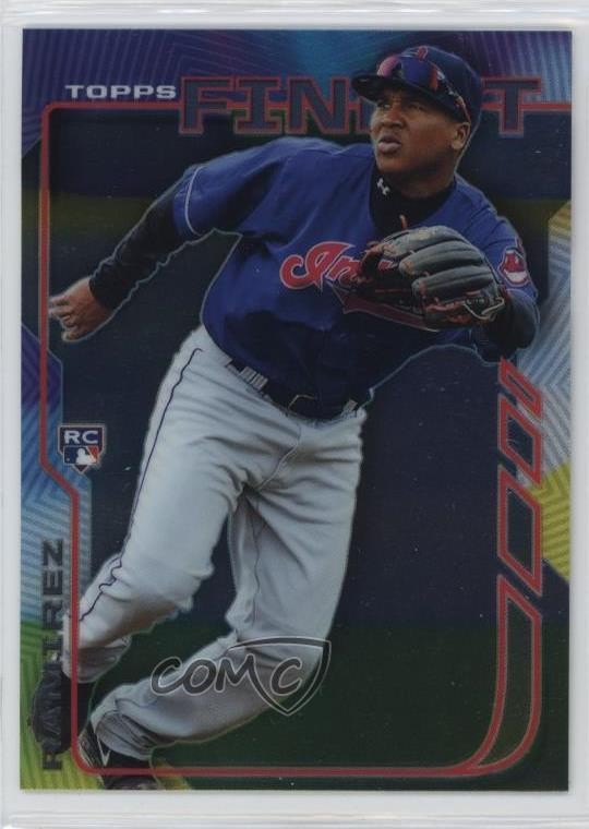 2014 Topps Finest Jose Ramirez #81 01lu