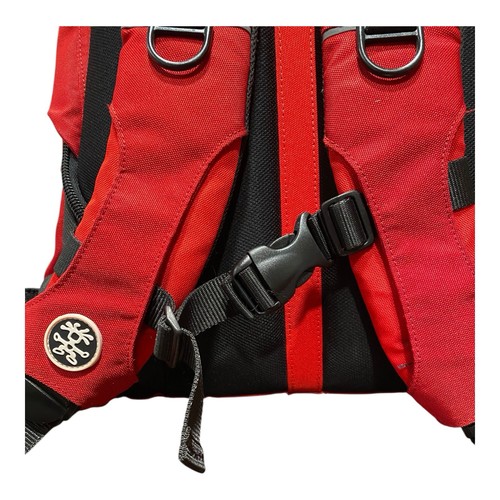 Crumpler The King Pojedynczy plecak na laptopa The Beer Back Czerwony wyściełany izolowany 2005 - Zdjęcie 9 z 24