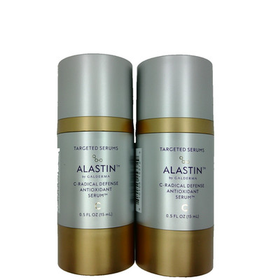 Alastin C-Radical Defense Antioxidant Serum Travel Size 0.5 fl oz/15 ml [2-Pack]