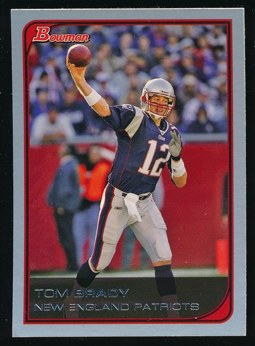 2006 Bowman Tom Brady #11 Base Early Brady Patriots