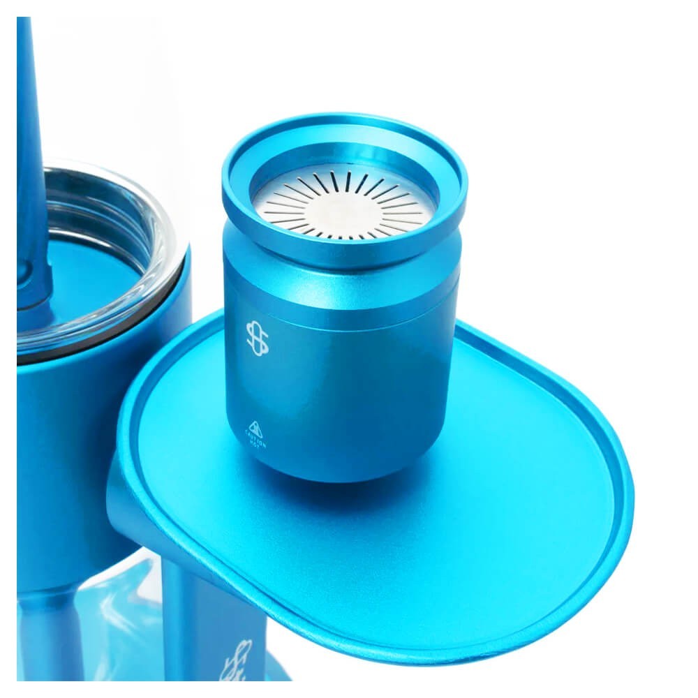 Stundenglass Gravity Hookah Bong w Carry Case Gravity Infuser - BLUE - Full  Size