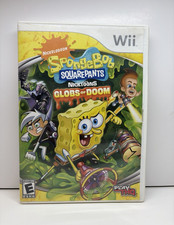SpongeBob SquarePants Globs of Doom Nintendo Wii 2008 CIB tested and working