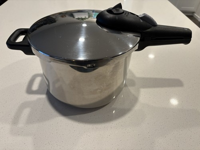 #ad Fagor Rapid Express Pressure Cooker 6L Stainless Steel Induction w Lid amp; Gasket $49.73
