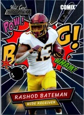 2021 Wild Card Alumination #AC-17 Rashod Bateman Comix