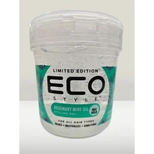 Eco Style Rosemary Mint Oil Gel16oz, Softens, Shine Enhancing, Unisex