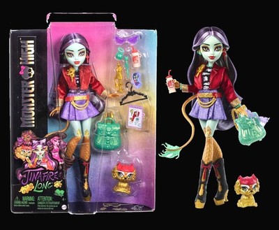 Monster High Jinafire Long doll Puppe + Cloudy Yun Yun + Accessoires NEU/OVP