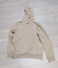 Adidas Youth Adicolor Trefoil Hoodie Magic Beige L Pre-owned