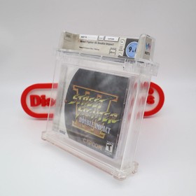 Sega Dreamcast STREET FIGHTER III 3: DOUBLE IMPACT - WATA GRADED 9.6 A++ Sealed!