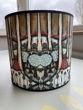Red Riding Hood Lampshade Vibrant Colours Really Unusual Design