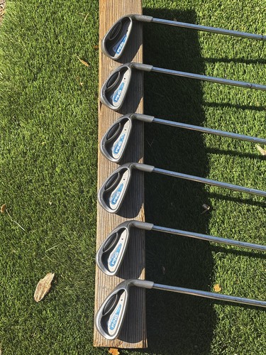 Ping G2 Iron Set 4HL-W (no 5) Black Dot - RH - Ping True Temper - Original Grips - Picture 11 of 14