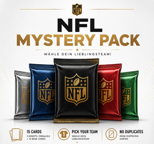 NFL Mystery Football Pack 15 Karten - Pick Yo...