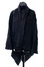 J Jill Ruana Wool Blend Top Women's Sz L Wrap