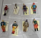 Gi Joe Vintage Action Figure Collection Lot 5 1980's