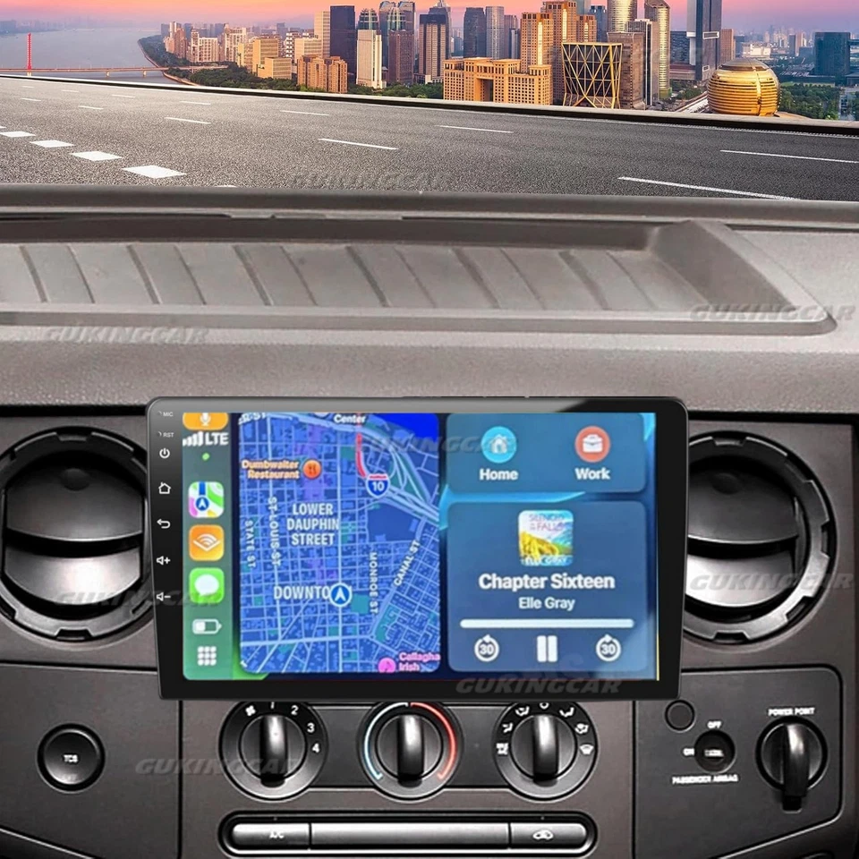 4+64G Carplay Android For 2008-2016 Ford F-250 F-350 Super Duty Car Stereo Radio Foto 4 de 4