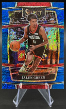 2021-22 Jalen Green RC #7 Select Concourse Blue Shimmer Prizm Rookie | Suns