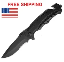 Folding knife pocket knife Spring open Assist survival hunting tactical knife