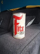 Fitz Beer Empty Flat Top Beer Can  1955