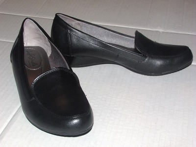 Black Life Stride Soft Systems Slip On Loafers Women's Size 7.5M Model Darling