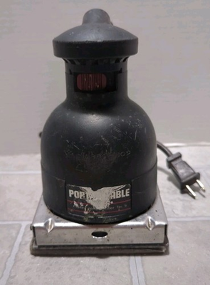 #ad Porter Cable Model 330 Speed Block 1 4 Sheet Commercial Hand Sander Made in USA $30.00