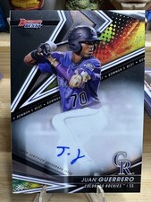 Juan Guerrero Best of 2022 Auto 2022 Bowman's Best #B22-JG