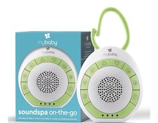 MyBaby Soundspa - White Noise Sound Machine for Baby Travel Nursery Baby Sleep