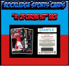 2019 Topps Now Futures World Series Singles (Pick Your Cards)(/25 Chrome Set)