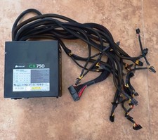 Corsair CX750 Power Supply 750 Watt, Model 75-001447, Mfg PN CP-9020015