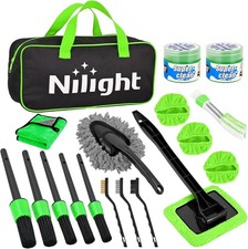 Nilight Car Detailing Kit Auto Cleaning Tools Wash Set With Storage 15273752