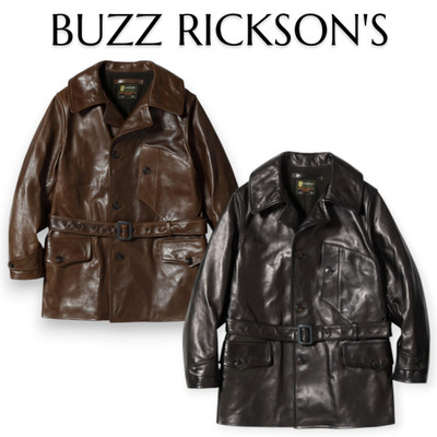 BUZZ RICKSON'S BR80651 AVIATION ASSOCIATES HORSE HIDE AVIATOR COAT