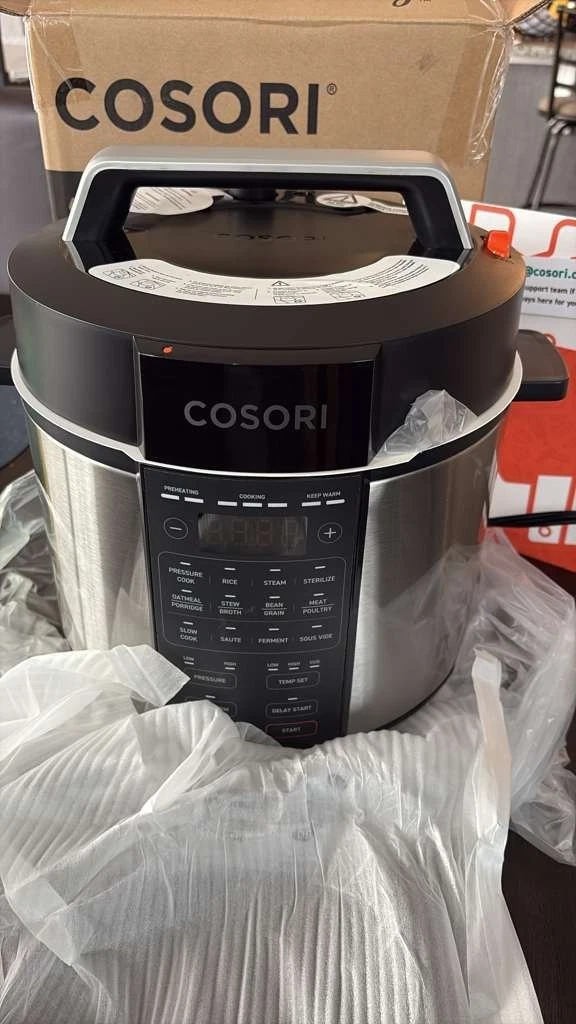 COSORI Pressure Cooker 6QT, 9-in-1 Multi Cooker, Non-stick Ceramic Inner Pot, 12
Opens in a new wind