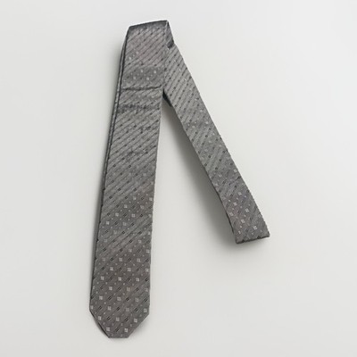 BOSS Hugo Boss Seidenkrawatte Grau Made in Italy 100% Silk