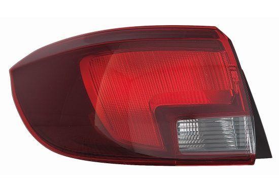 ABAKUS Rear Tail Light 442-1996L-UE Left Side For Opel Without Bulb P21W PY21W