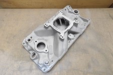 Edelbrock Torker 2725 Small Block Chevy Intake Manifold Old School Vintage Rod Edelbrock Torker 2725 Small Block Chevy Intake Manifold Old School Vintage Rod