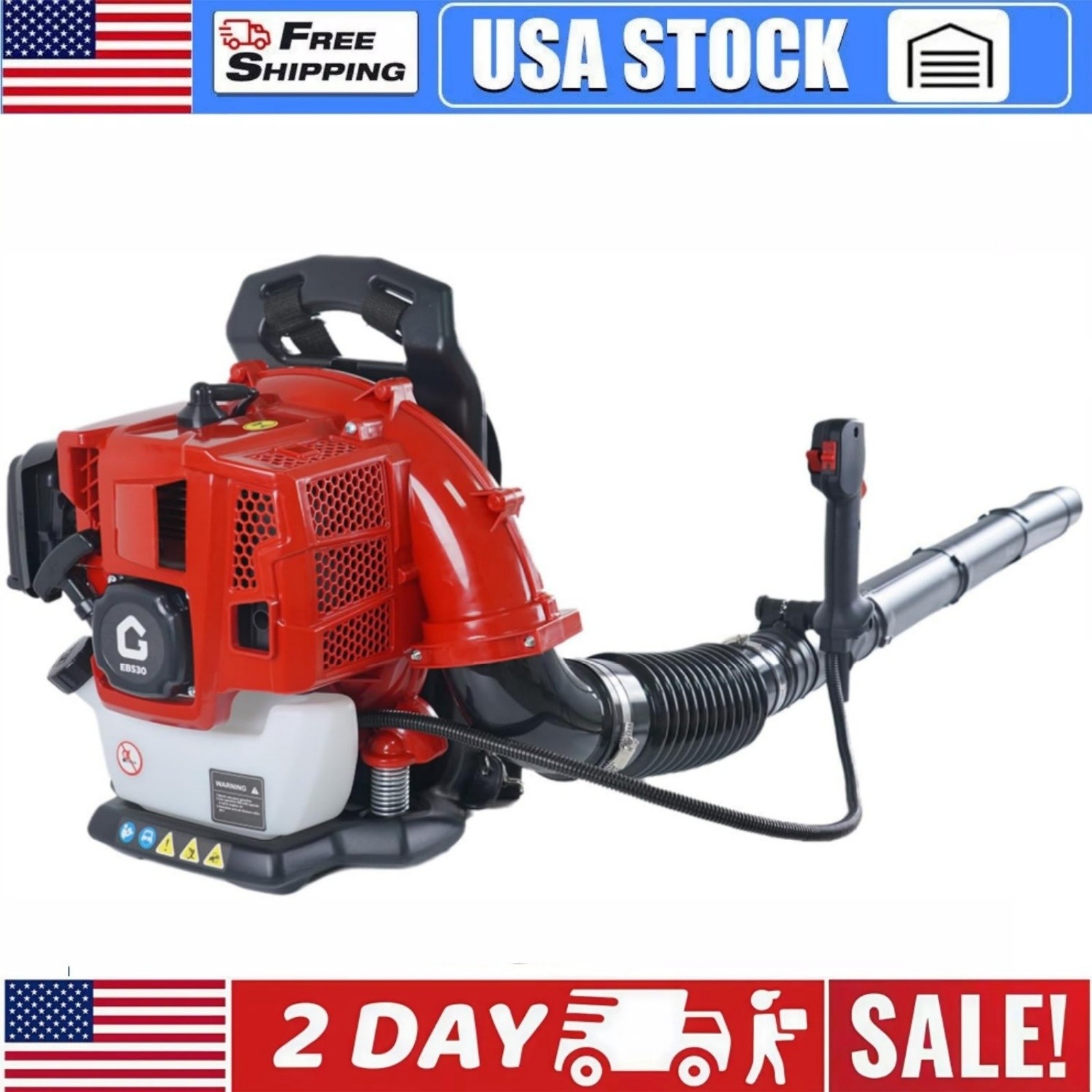 2.2-hp 2-cycle Gas Leaf Blower With 780 Cfm & 270 Mph