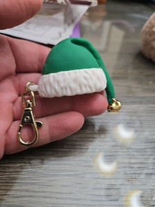 Bath And Body Works Santa Clause Christmas Hat with Bell PocketBac Holder