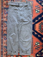 Lemaire Self Belted Military Pants Asphalt 46 Cotton