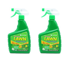 2 x WEEDKILLER  Lawn  SPRAY 500ML FAST ACTING KILLS FOR WEEDS ROOTS 7.99 per litre