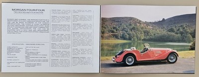 Morgan Verkaufsprospekte, 2er Set, '88 & 94 Preisliste 4/4, plus vier, plus acht